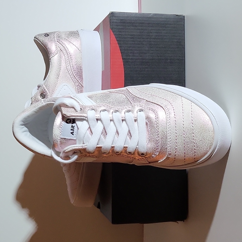 Airwalk Girls Harley-Pink Multi Metal Sneaker